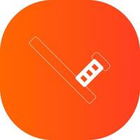 Baton Creative Icon Design vector