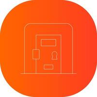 Door Creative Icon Design vector