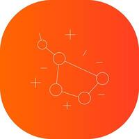Constellation Creative Icon Design vector