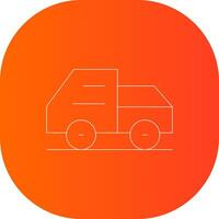 Garbage Truck Creative Icon Design vector