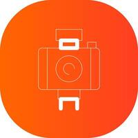 Camera Creative Icon Design vector