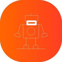 Robot Creative Icon Design vector