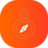 Line Circle Gradient Design vector