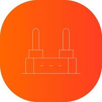 Router Creative Icon Design vector