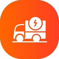 Van Service Creative Icon Design vector