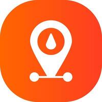 Location Creative Icon Design vector