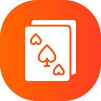 Gambling Creative Icon Design vector