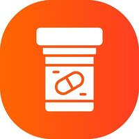 Pills Creative Icon Design vector