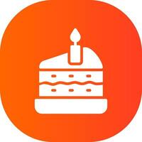 Cake Creative Icon Design vector