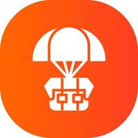 Airdrop Creative Icon Design vector