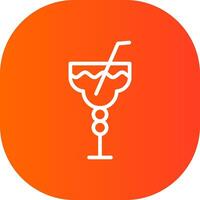 Cocktail Creative Icon Design vector