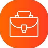 Camera Bag Creative Icon Design vector