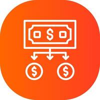 Money Creative Icon Design vector