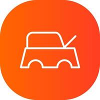 Car Creative Icon Design vector