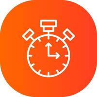 Timer Creative Icon Design vector