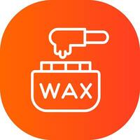 Wax Creative Icon Design vector