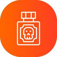 Poison Creative Icon Design vector