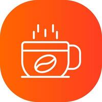 Coffee Cup Creative Icon Design vector