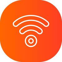 Wifi Creative Icon Design vector