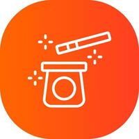 Magic Trick Creative Icon Design vector