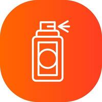 Insect Repellent Creative Icon Design vector