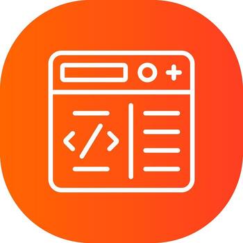 programación creativo icono diseño vector