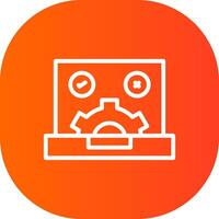 QA Testing Creative Icon Design vector