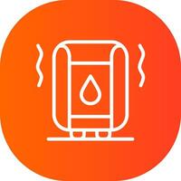 Humidifier Creative Icon Design vector