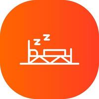 Sleep Creative Icon Design vector