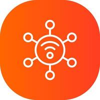 Internet of Things Creative Icon Design vector