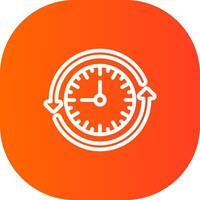 Sustainable Routine Creative Icon Design vector