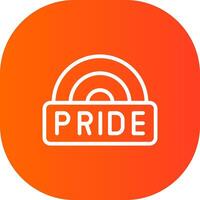 Pride Creative Icon Design vector