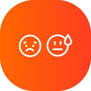 básico emoción creativo icono diseño vector