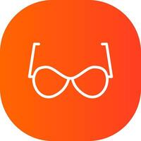 Sunglasses Creative Icon Design vector