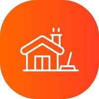 Home Cleaning Creative Icon Design vector