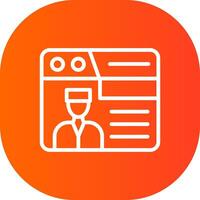 Documentation Portal Creative Icon Design vector