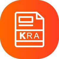 KRA Creative Icon Design vector