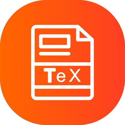 TeX Creative Icon Design