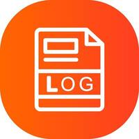 LOG Creative Icon Design vector