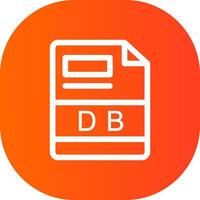 DB Creative Icon Design vector