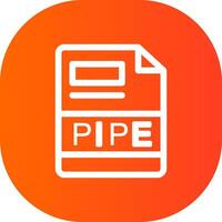 PIPE Creative Icon Design vector