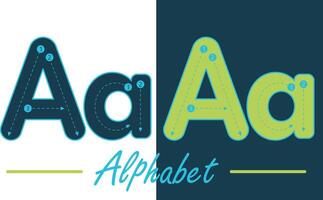 Alphabet typescript English letter vector design