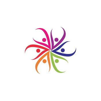 Community logo design vector