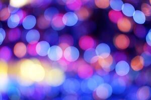 Colorful Abstract Bokeh Background photo