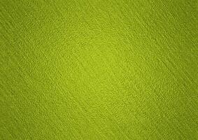 Green uneven texture background of foil, paper, canvas, wall, brush, or paint. Realistic green abstract background. Artistic green abstract background. Available for advertising. A4 paper size. photo