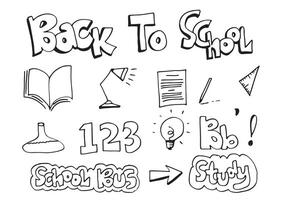 Vector illustration of back to school. Good for wrapping paper and website wallpapers.