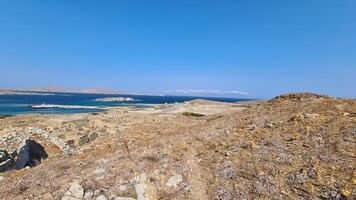 Delos Island, a jewel in the Aegean Sea, holds rich mythological and archaeological significance photo