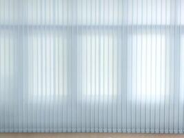 Office window curtains block sunlight photo