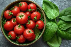 AI generated food on the kitchen table to post on social media professional advertising food photography photo