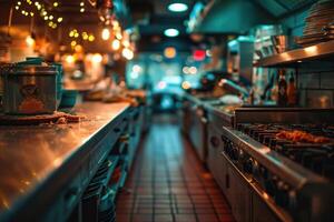 ai generado diario actividad en el cocina profesional publicidad comida fotografía foto